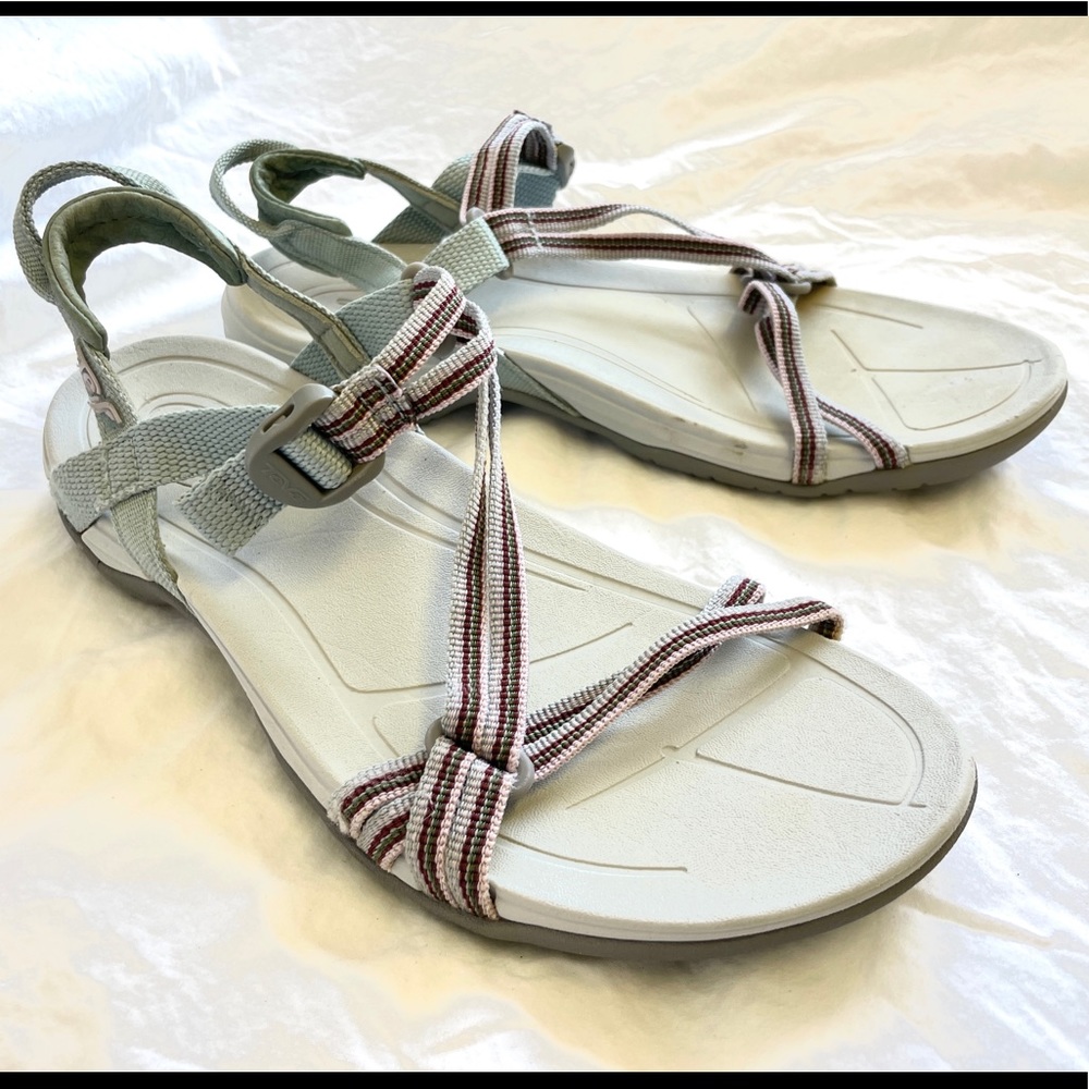 Teva Womens Sirra Sport Sandal- Spili Grey Mist, 7